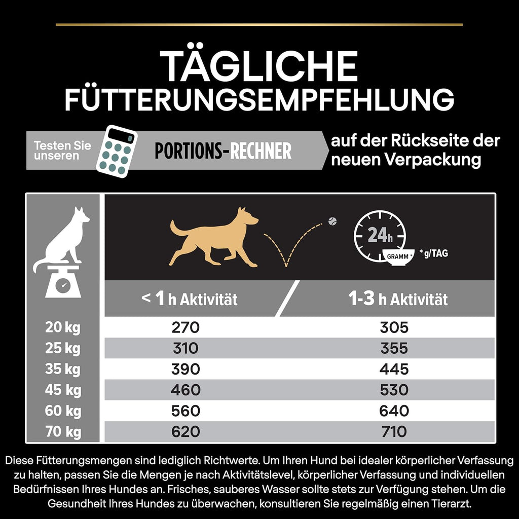 Pro Plan Medium Adult Sensitive Digestion, Hundefutter Trocken, Reich an Lamm, 1Er Pack (1 X 3 Kg)