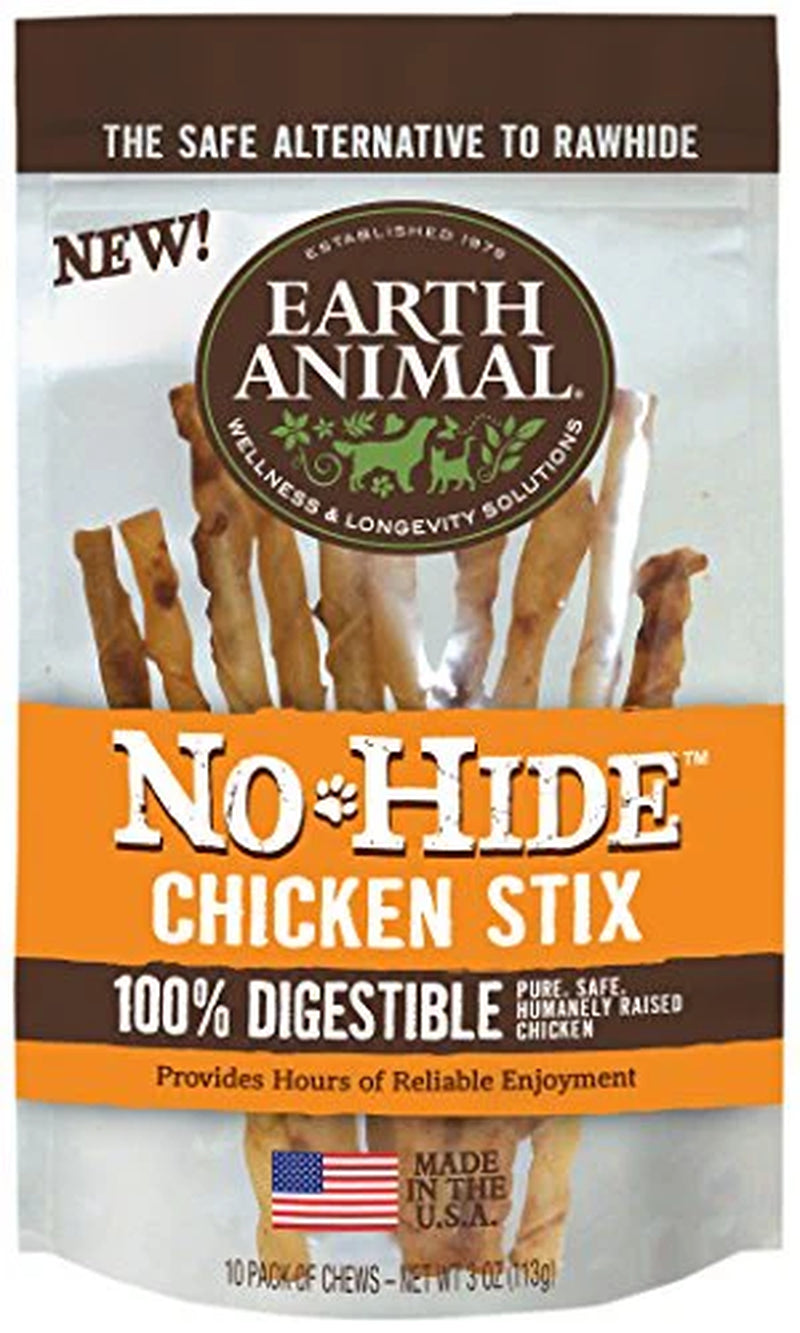 No Hide Chicken Stix Dog Treats; 10 Pack