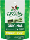 Dog Dental Treats Teenie, Original, 1Ea/3 Oz, 11 Ct