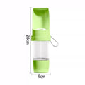 Portable Dog Cat Water Bottle with Storage Food and Water Container for Puppy Pets Dogs Feeder Bowl Outdoor Travel Pet Supplies