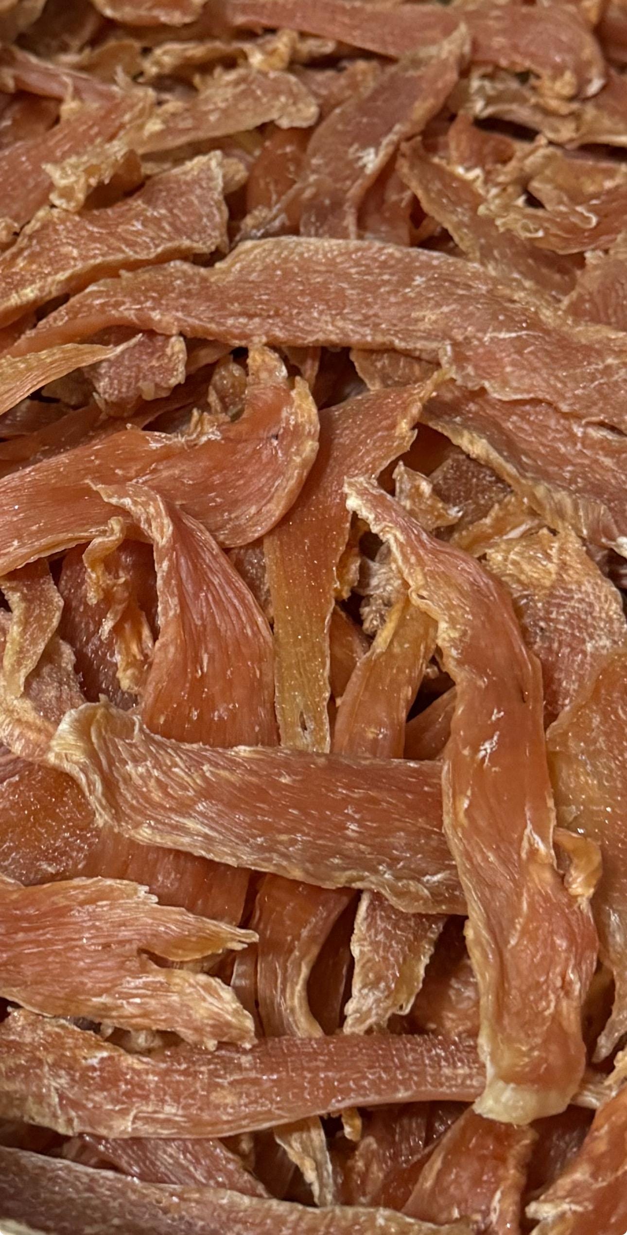 Natural Dog Treats | Dried Chicken Breast Jerky